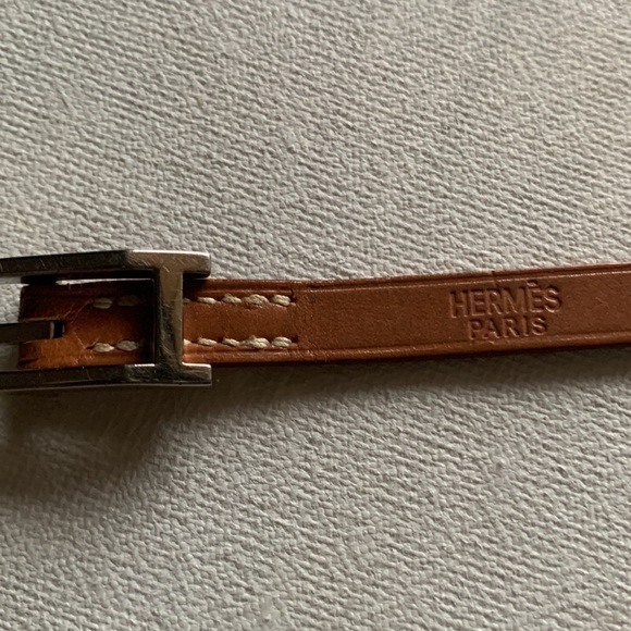 Hermès Paris Behapi single tour leather bracelet - Picture 2 of 5